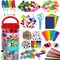 Arts and Crafts Supplies - Christmas Gifts for Kids, Girls, Crafts for Girls 4, 5, 6, 7, 8, 9 Years Old with Glitter Glue Stick, Pipe Cleaners Craft & Craft Tools, School Learning Activities